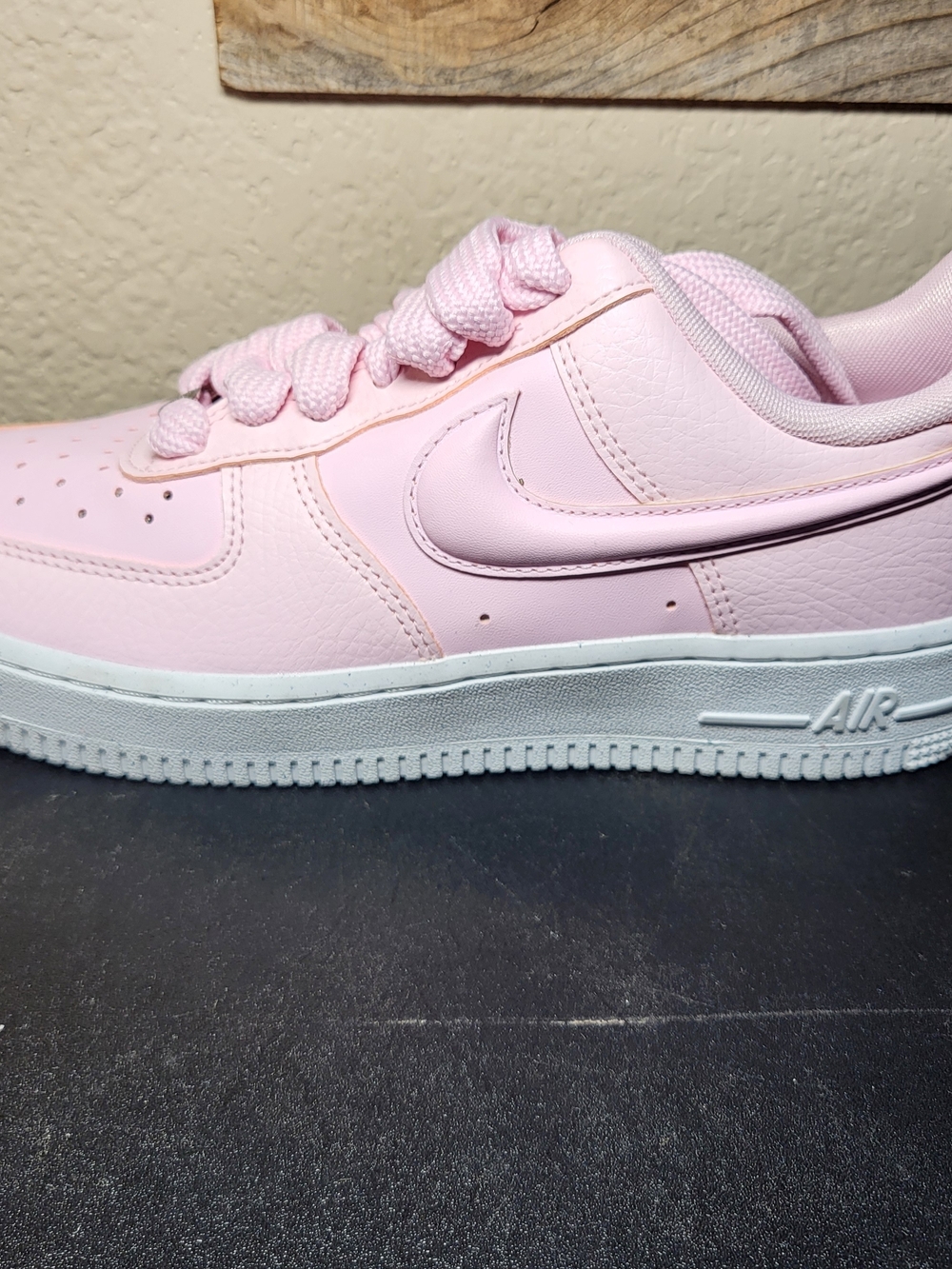 *NEW* WOMEN Nike Air Force 1 '07 Low Pink Foam/Pink Foam-White Size 7
